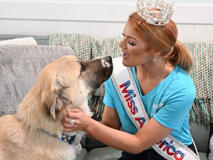A Paw-fect Stop: Miss America Visits Big Dog Ranch Rescue