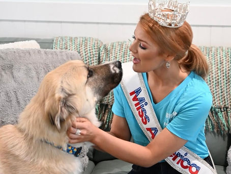 A Paw-fect Stop: Miss America Visits Big Dog Ranch Rescue